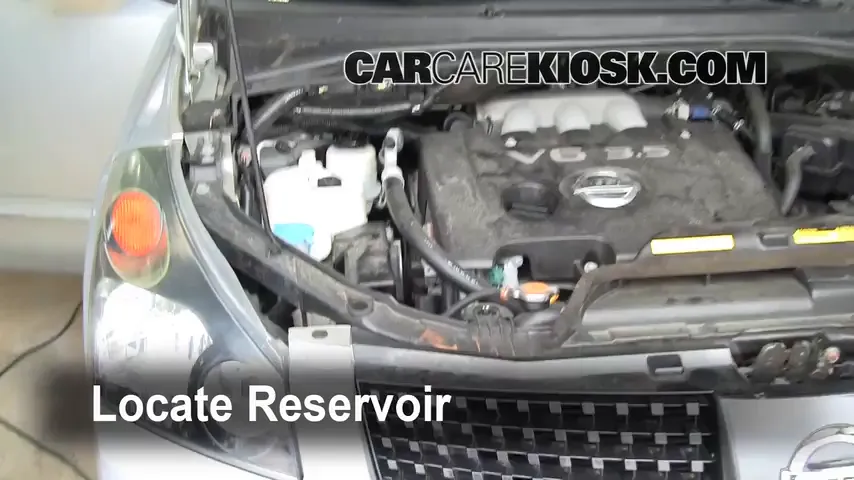2006 Nissan Quest S 3.5L V6 Windshield Washer Fluid